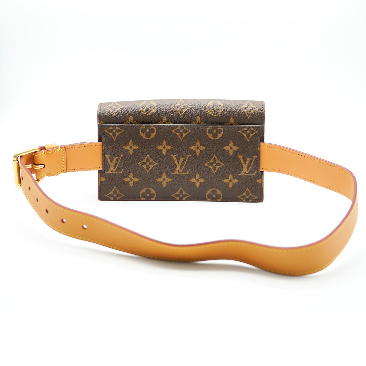 Monogram Canvas S Lock Belt Pouch