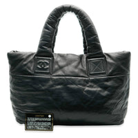 Black Lambskin Small Coco Cocoon Reversible Tote