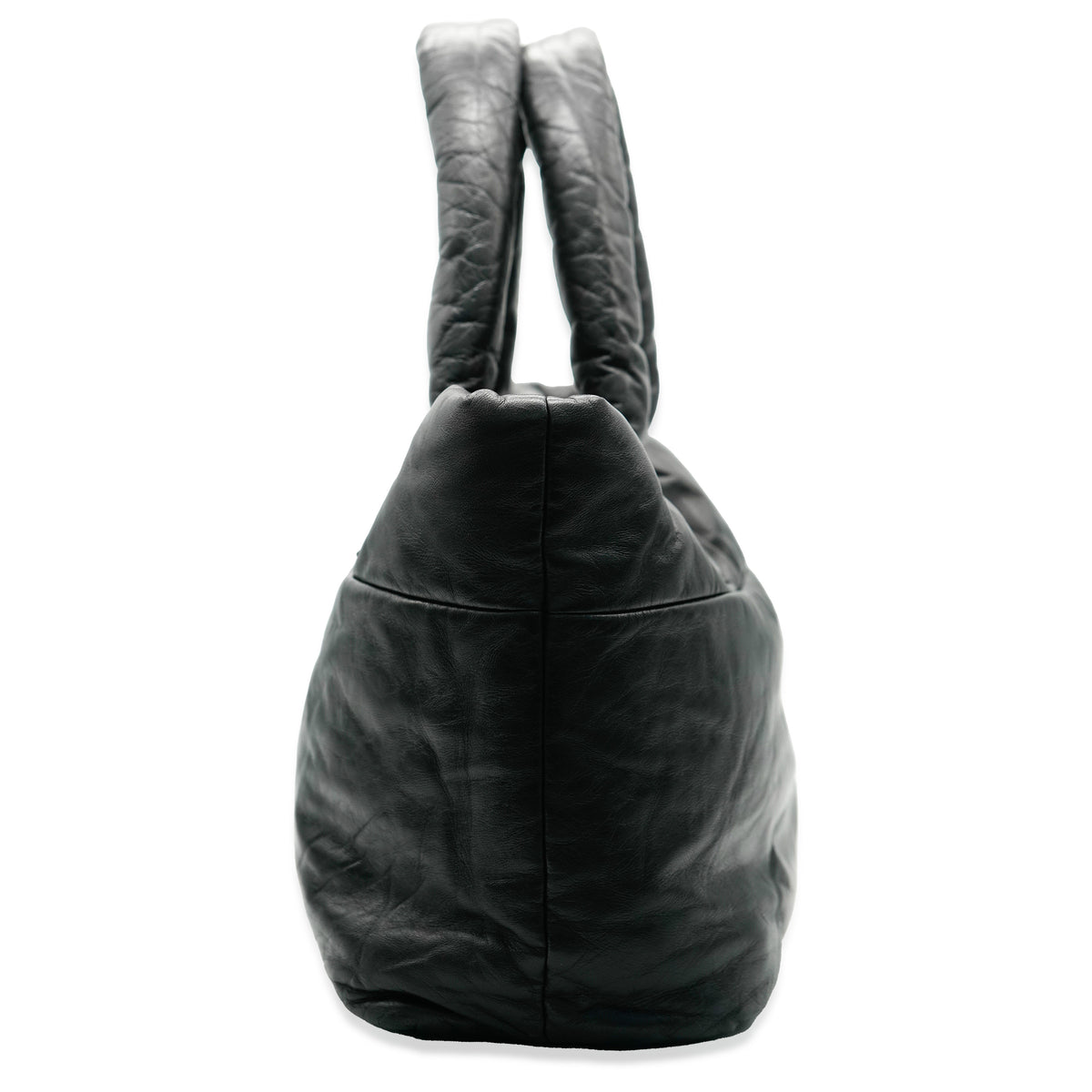 Black Lambskin Small Coco Cocoon Reversible Tote