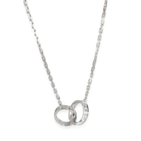 Love Necklace, Diamonds (White Gold)