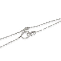 Love Necklace, Diamonds (White Gold)