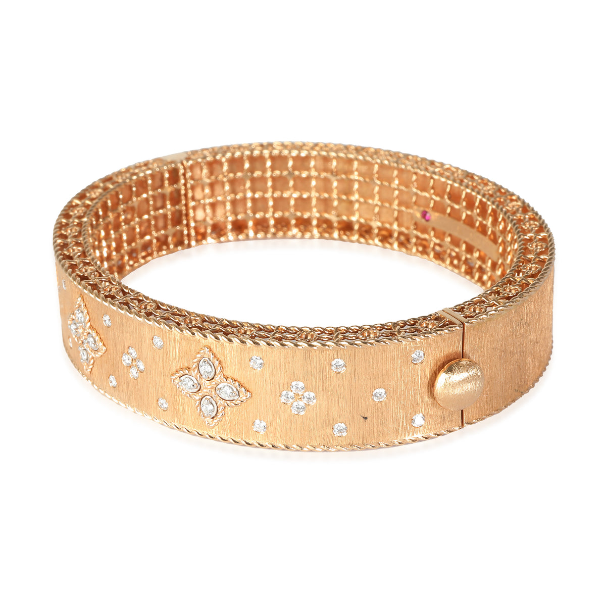 Venetian Princess Bracelet in 18k Rose Gold 0.67 CTW