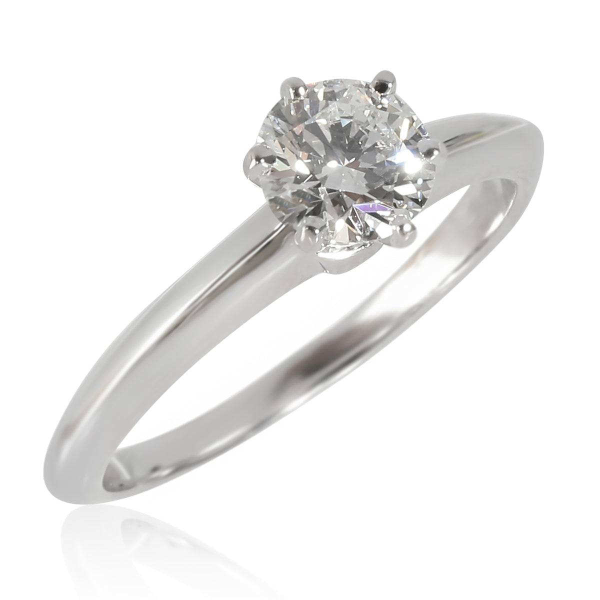 Diamond Engagement Ring in  Platinum G VVS2 0.75 CTW