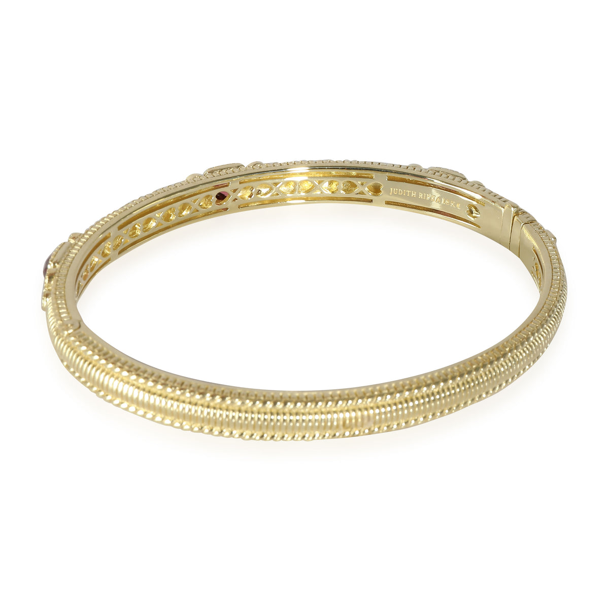 La Petite Tourmaline Diamond Bangle in 18k Yellow Gold 0.3 CTW