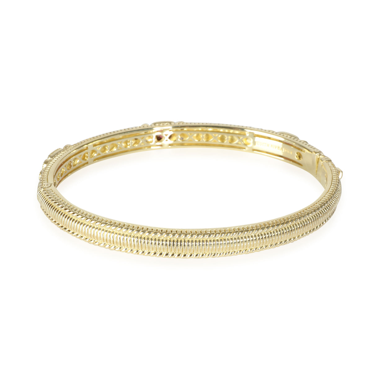 La Petite Tourmaline Diamond Bangle in 18k Yellow Gold 0.3 CTW