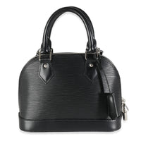 Louis Vuitton Black Epi Alma BB