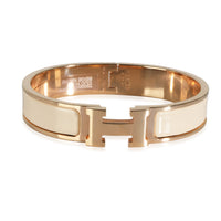 Hermès Clic H Bracelet in  Gold Plated