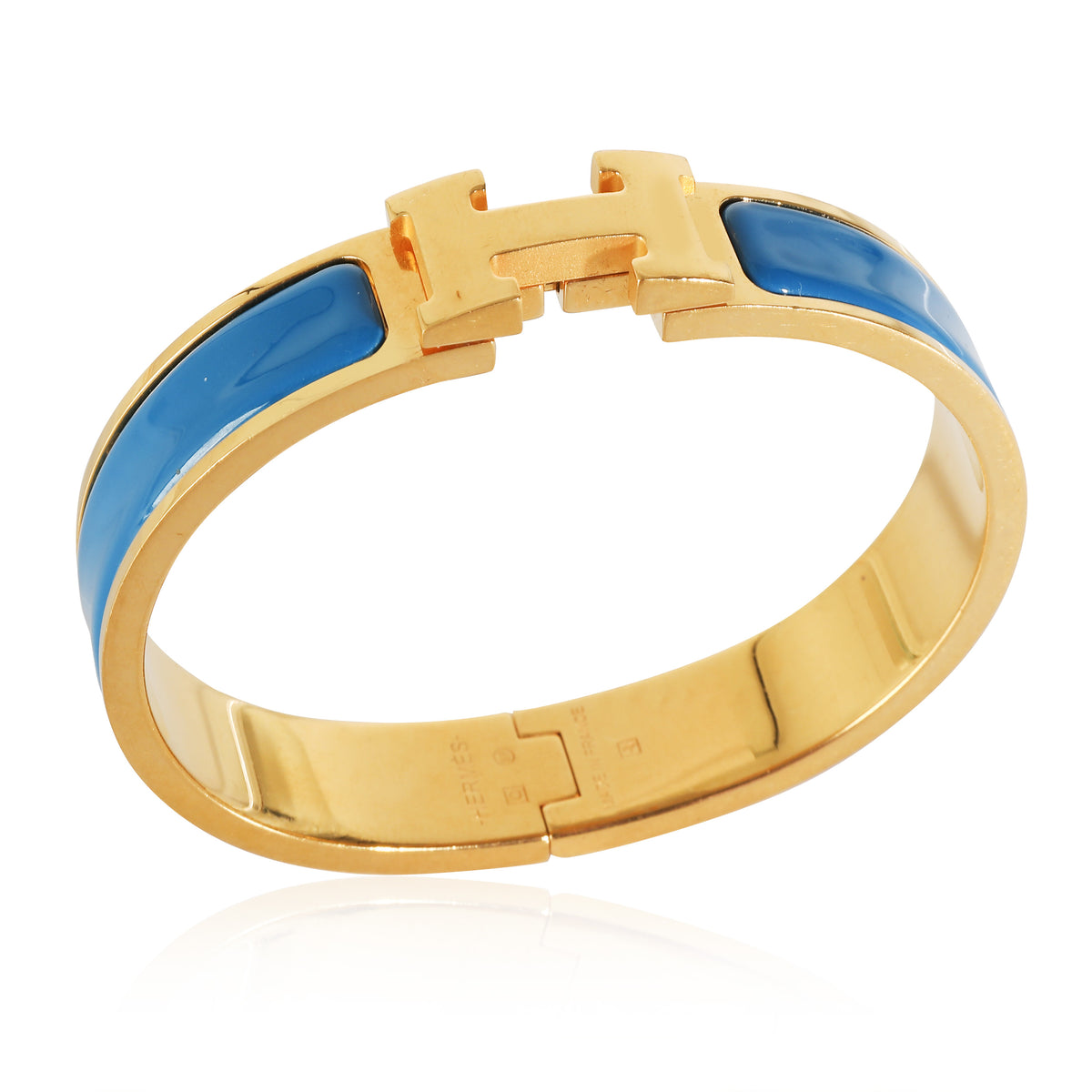 Clic H Bracelet in Bleu Cielo