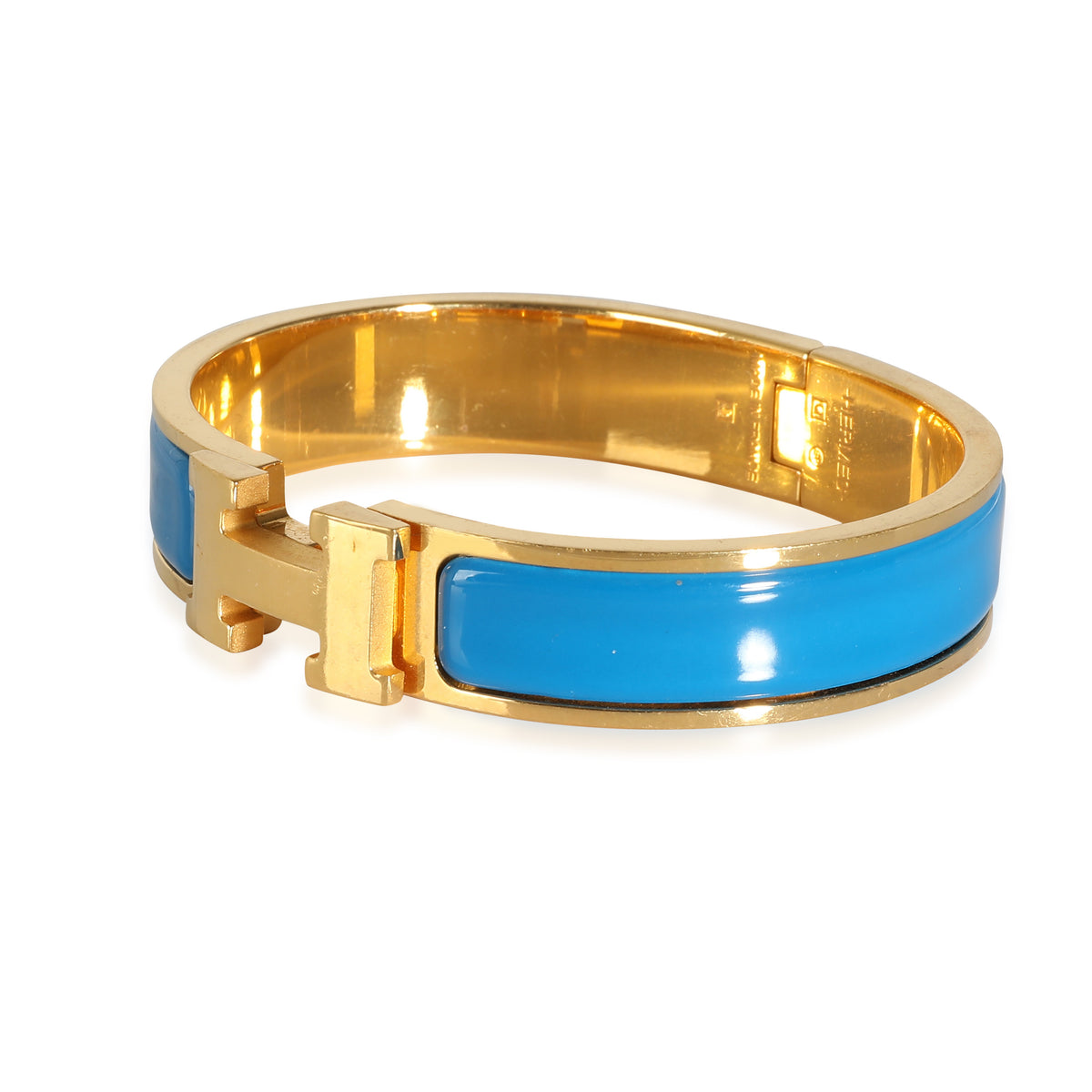 Clic H Bracelet in Bleu Cielo