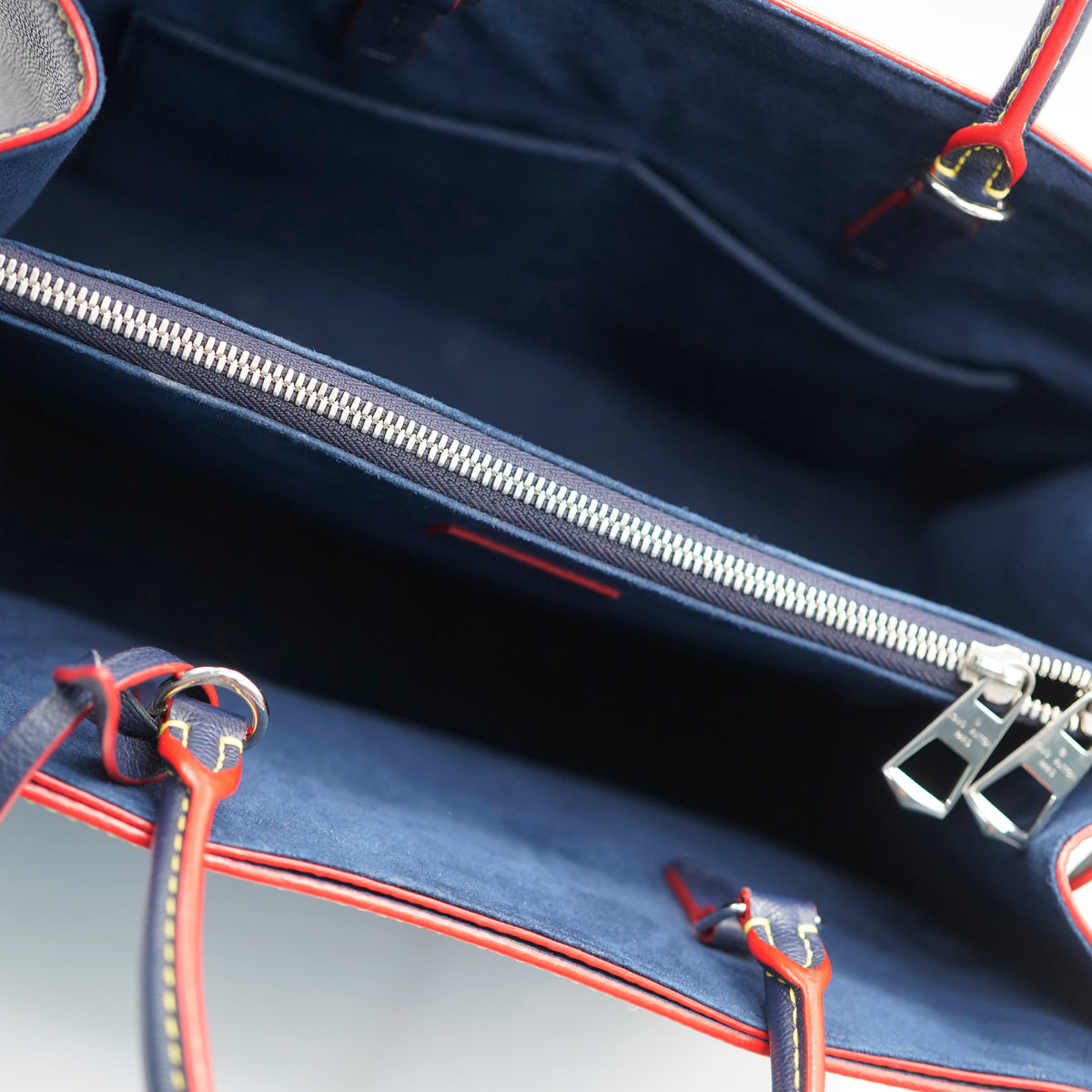 Indigo Epi Twist Tote