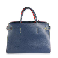 Indigo Epi Twist Tote