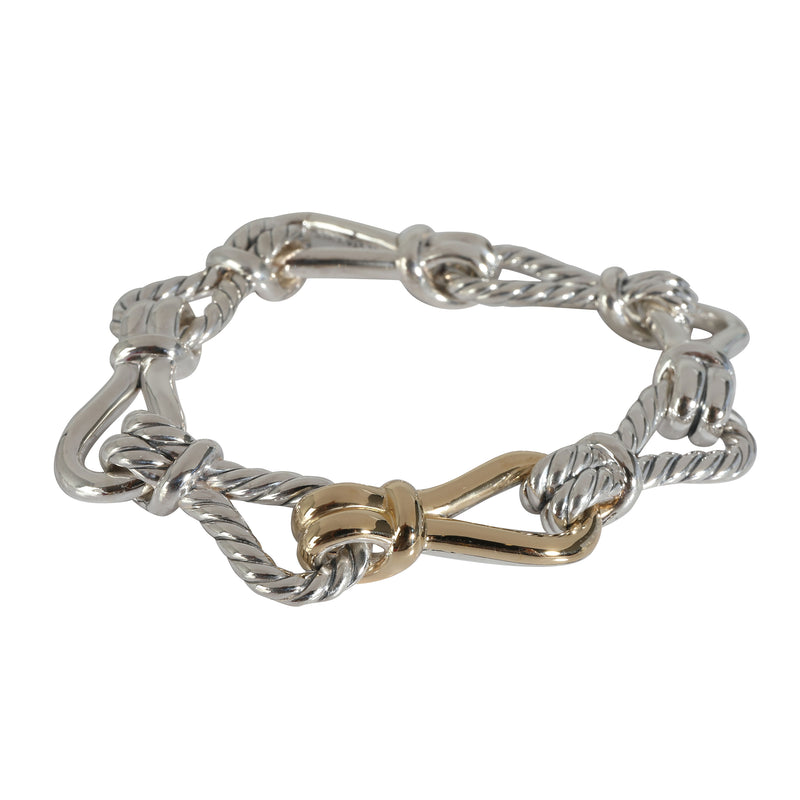 Thoroughbred Bracelet in 18k Yellow Gold/Sterling Silver