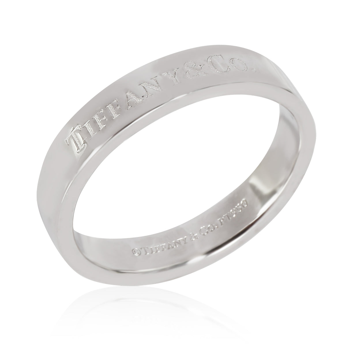Band Ring in Platinum, 4mm