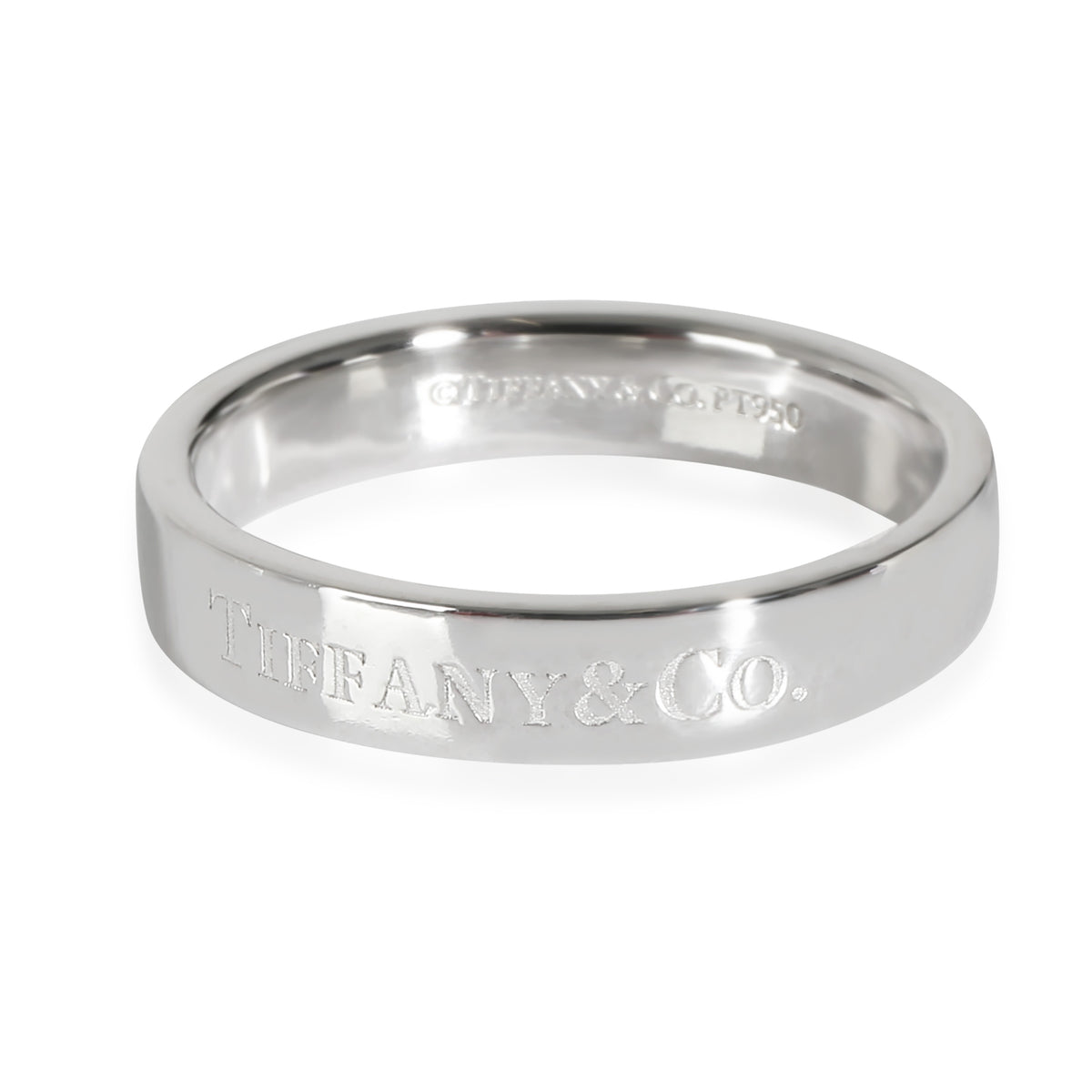 Band Ring in Platinum, 4mm