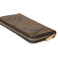 Reverse Monogram Canvas Giant Zippy Wallet