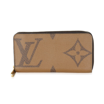 Reverse Monogram Canvas Giant Zippy Wallet