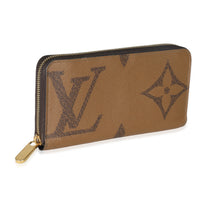 Reverse Monogram Canvas Giant Zippy Wallet