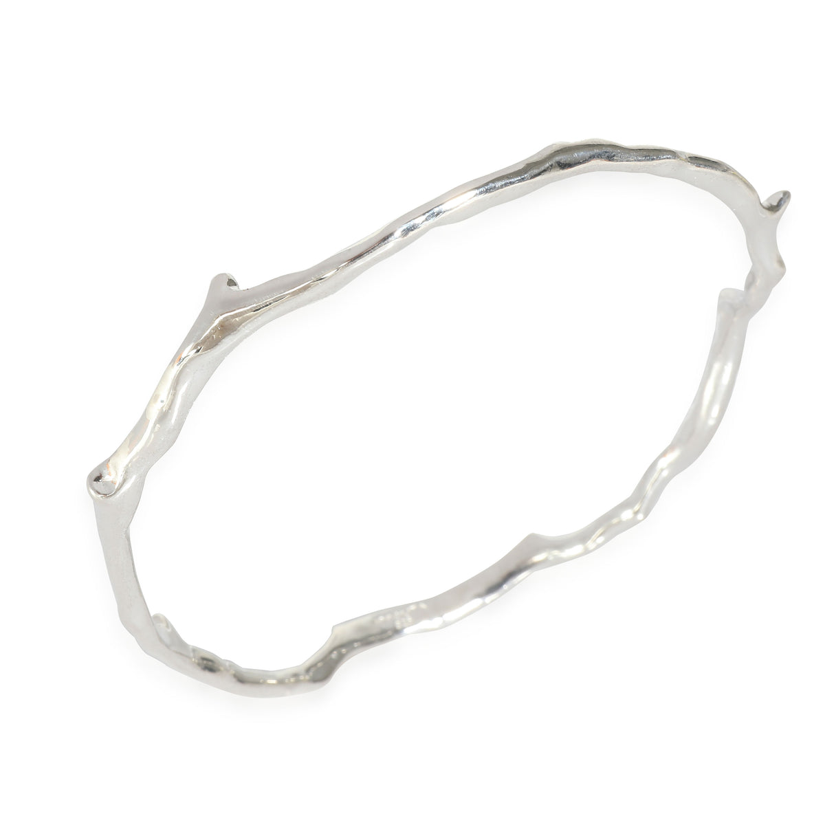 Classico Branch Bangle Bracelet in  Sterling Silver