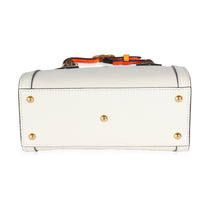 Mystic White Wonka Grain Calfskin Mini Diana Tote