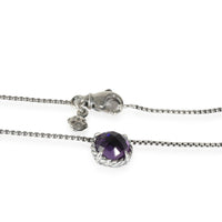 Chatelaine Amethyst Pendant in  Sterling Silver