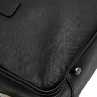 Black Saffiano Small Bauletto Bag