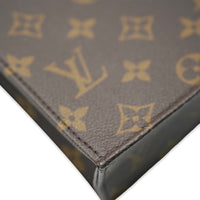 Brown Monogram Canvas Petit Sac Plat