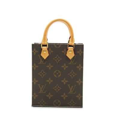 Brown Monogram Canvas Petit Sac Plat