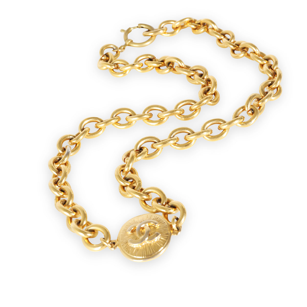 Vintage Fashion Necklace in  Gold Plated