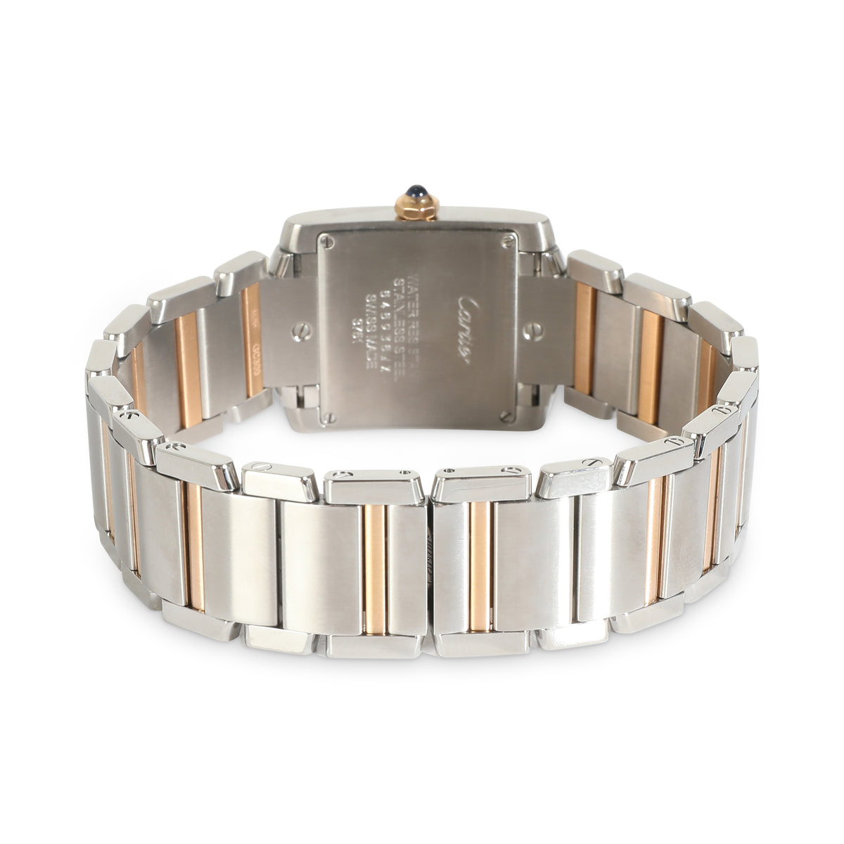 Tank Francaise de Cartier WE110004 Unisex Watch in 18kt Stainless Steel/
