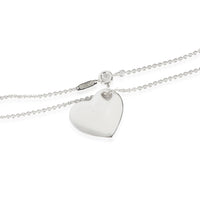 Heart Cut Out Pendant in Sterling Silver