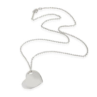 Heart Cut Out Pendant in Sterling Silver