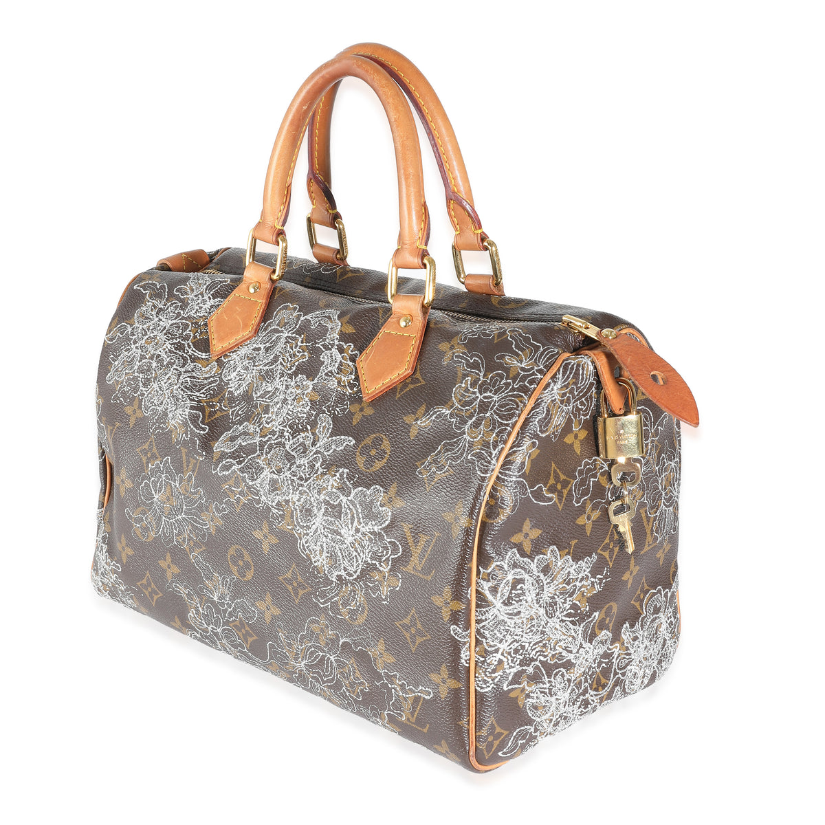 Monogram Canvas Dentelle Speedy 30