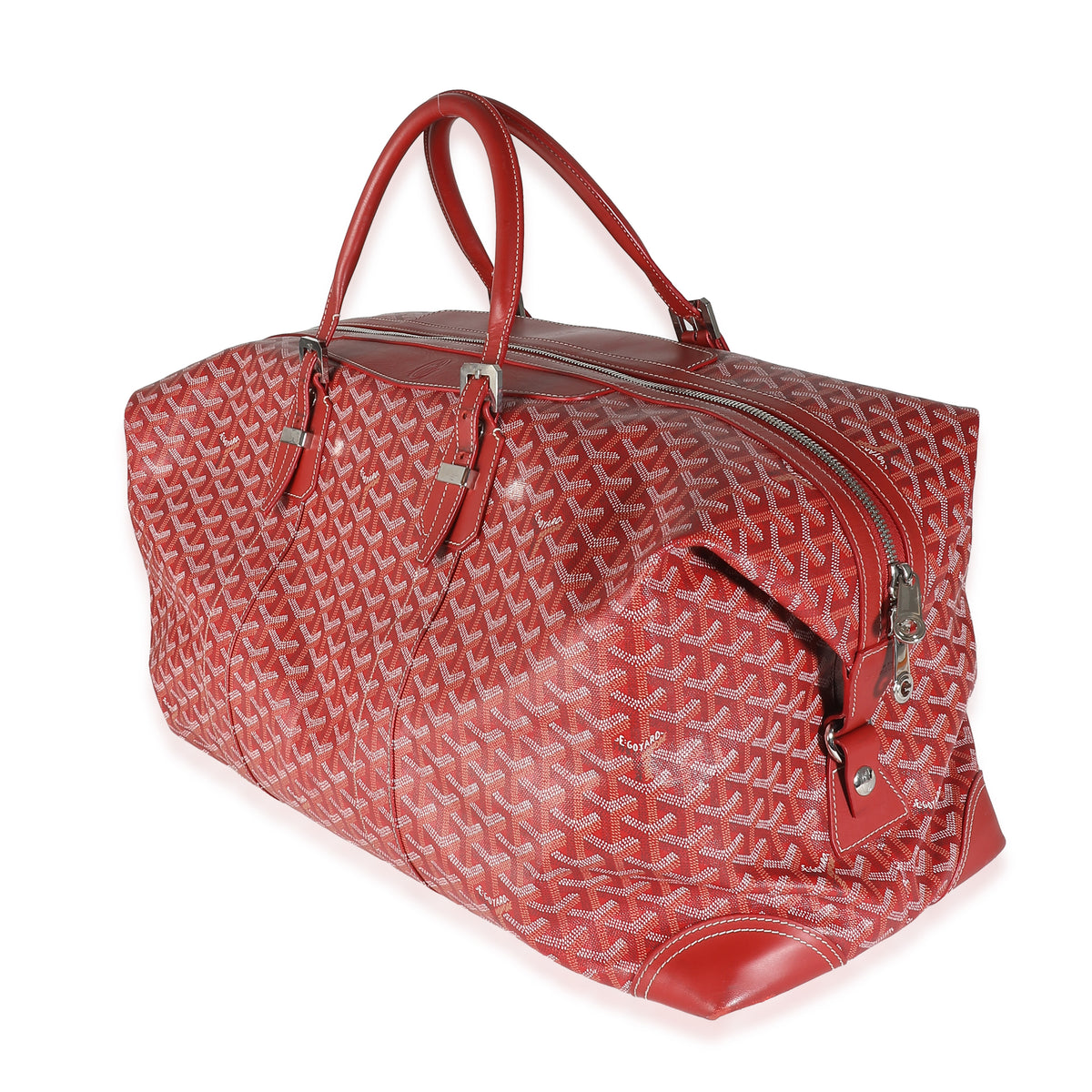 Goyard Red Goyardine Canvas Sac Boeing 55 myGemma Item 138938