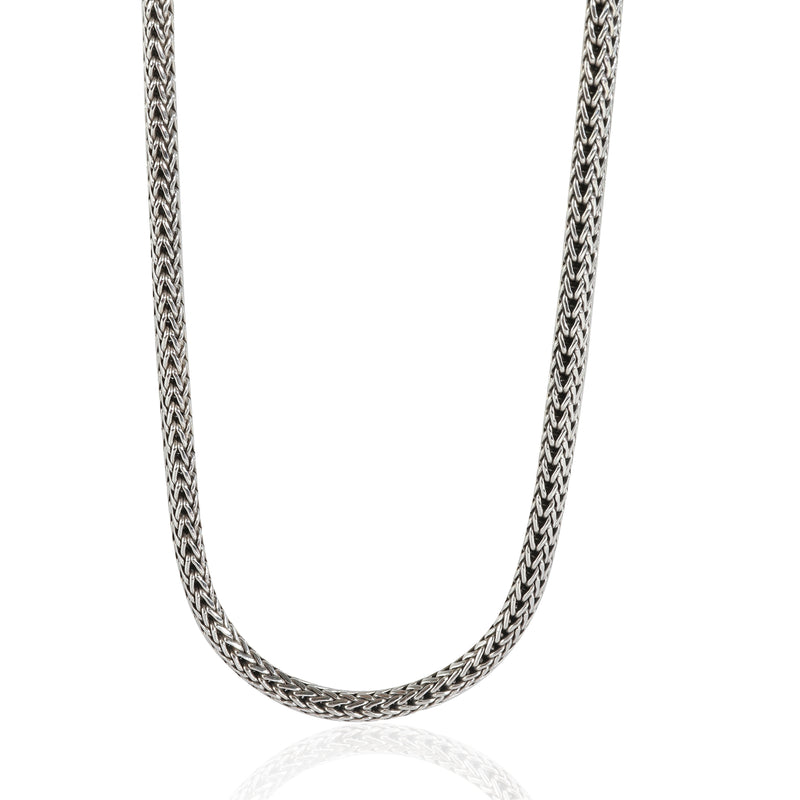 Classic Chain Necklace in 18k Yellow Gold/Sterling Silver