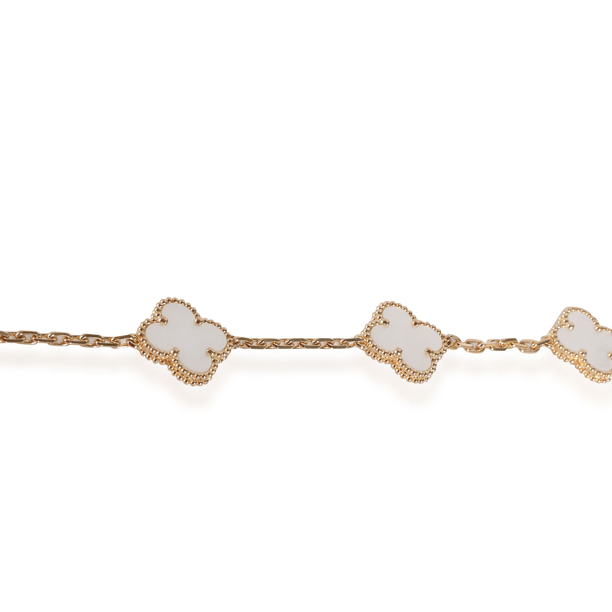 Van Cleef & Arpels Alhambra Vintage Bracelet MOP in 18k Yellow Gold