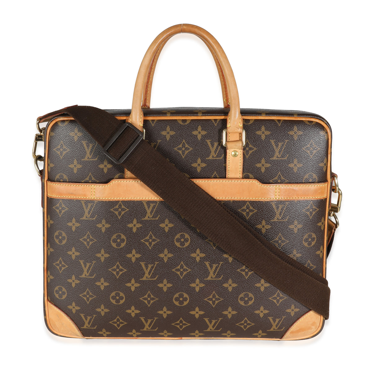 Monogram Canvas Cupertino Briefcase