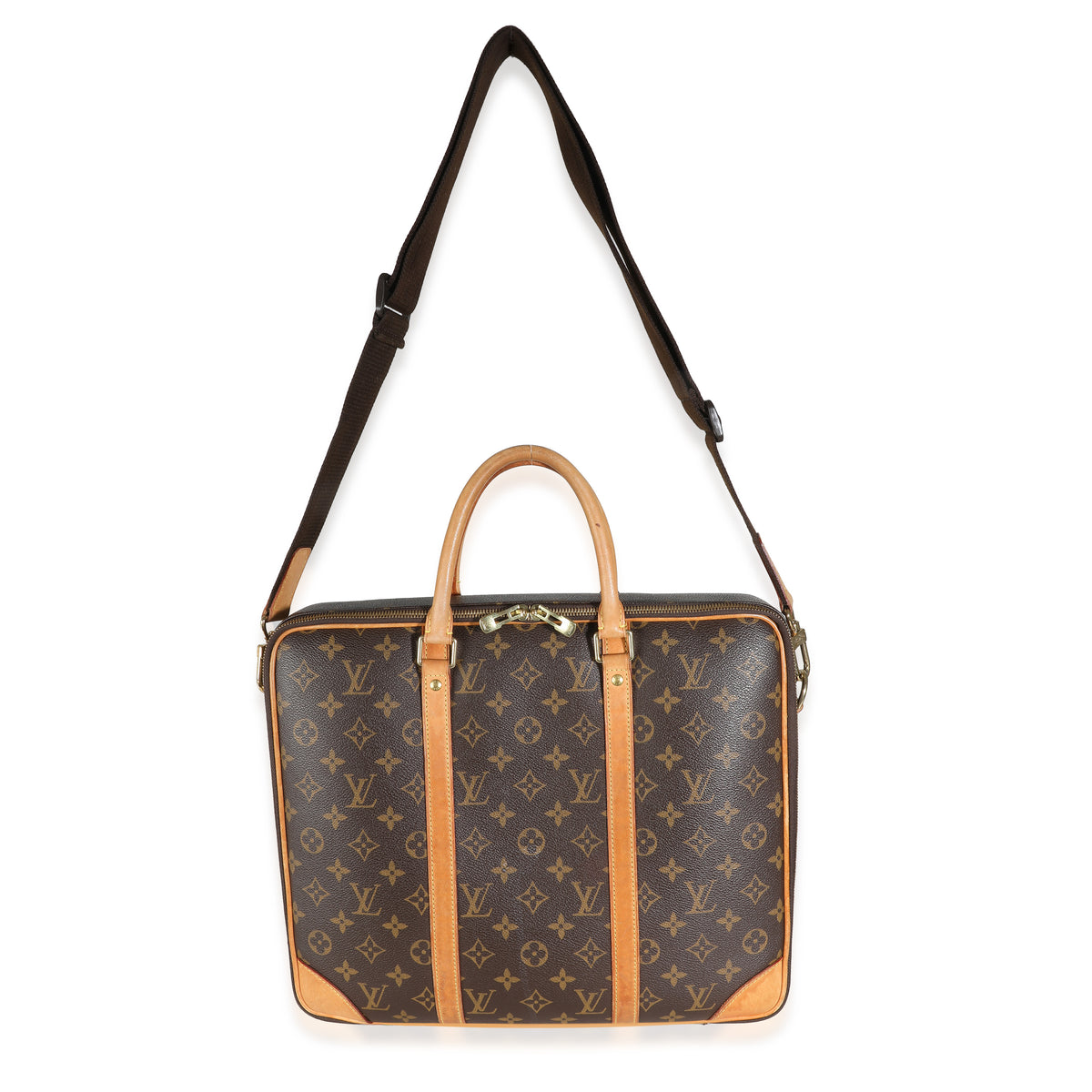 Monogram Canvas Cupertino Briefcase