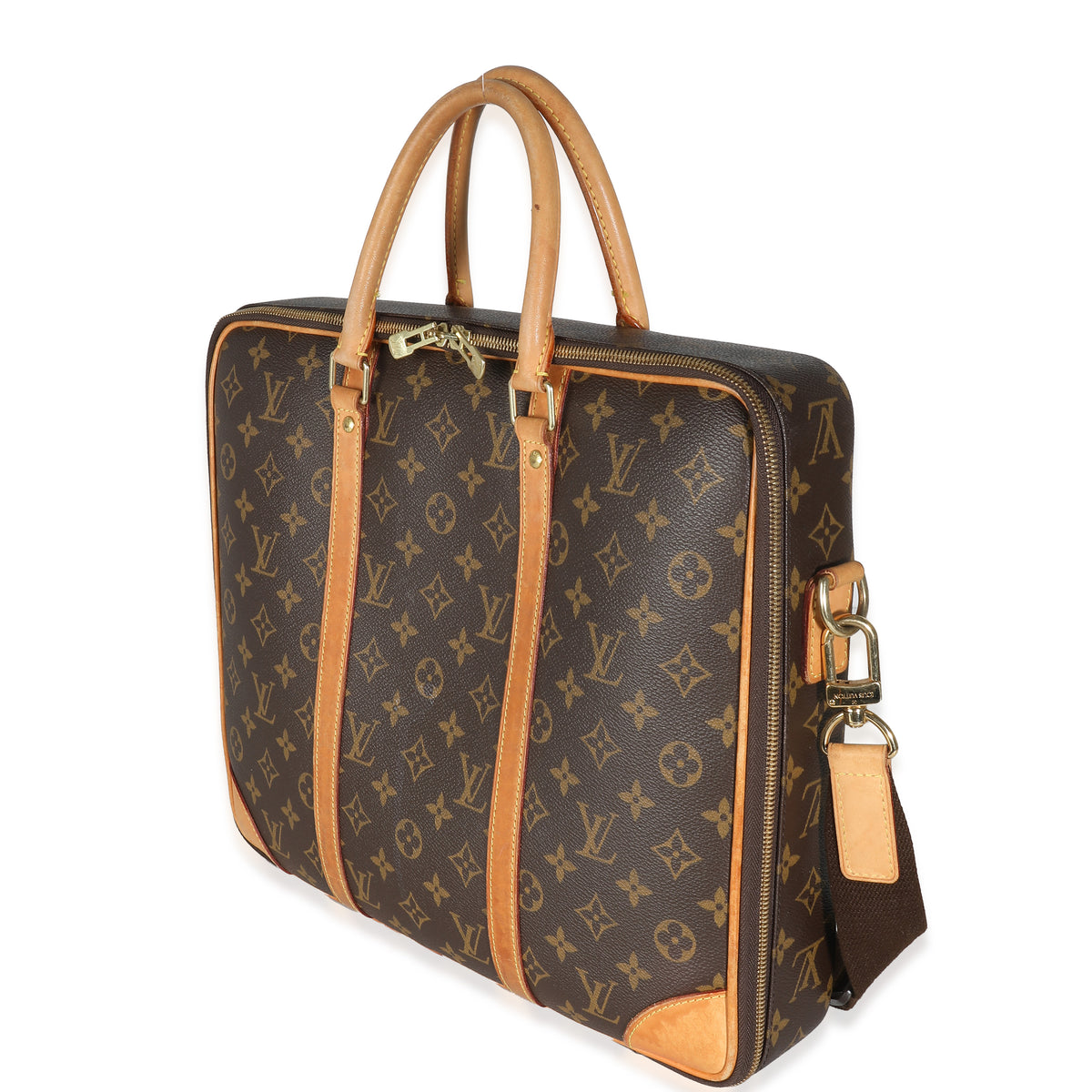 Monogram Canvas Cupertino Briefcase