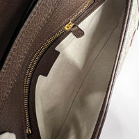 Beige GG Supreme Canvas Blondie Shoulder Bag
