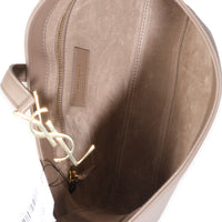 Taupe Smooth Calfskin Le 5 A 7 Hobo