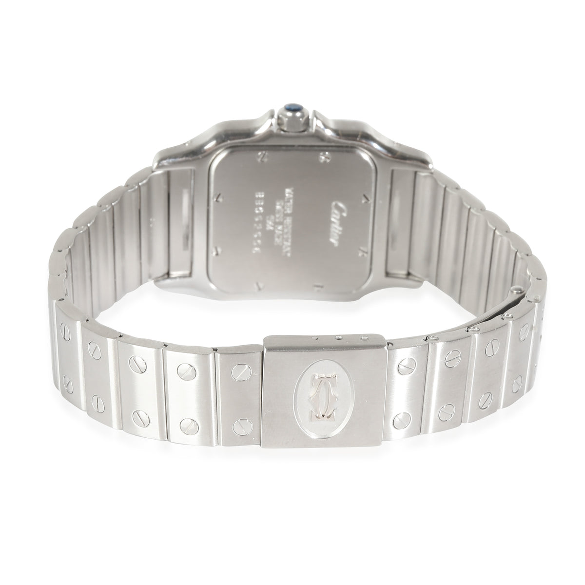 Santos de Cartier 1564 Unisex Watch in  Stainless Steel