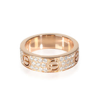 Love Ring, Diamond Paved (Rose Gold)