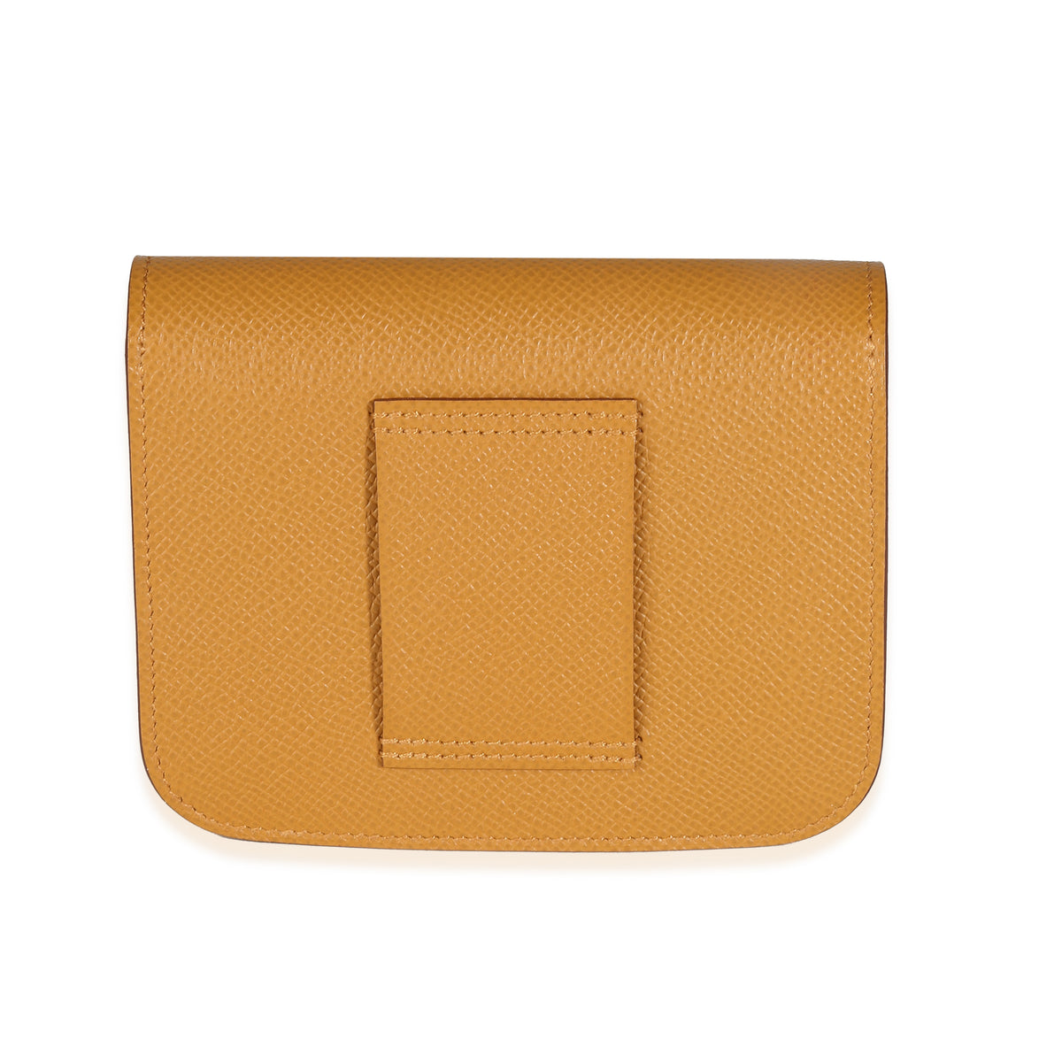Hermès Sesame Epsom Constance Slim Wallet PHW Handbag bv