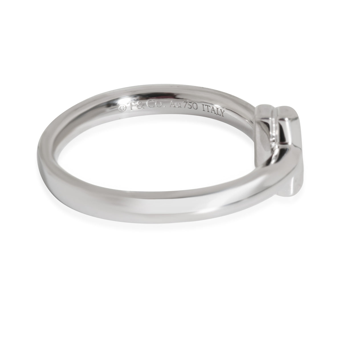 Tiffany T1 Ring in 18K White Gold  0.08 Ctw