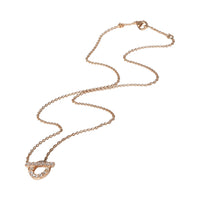 Finesse Pendant in 18k Rose Gold 0.46 CTW