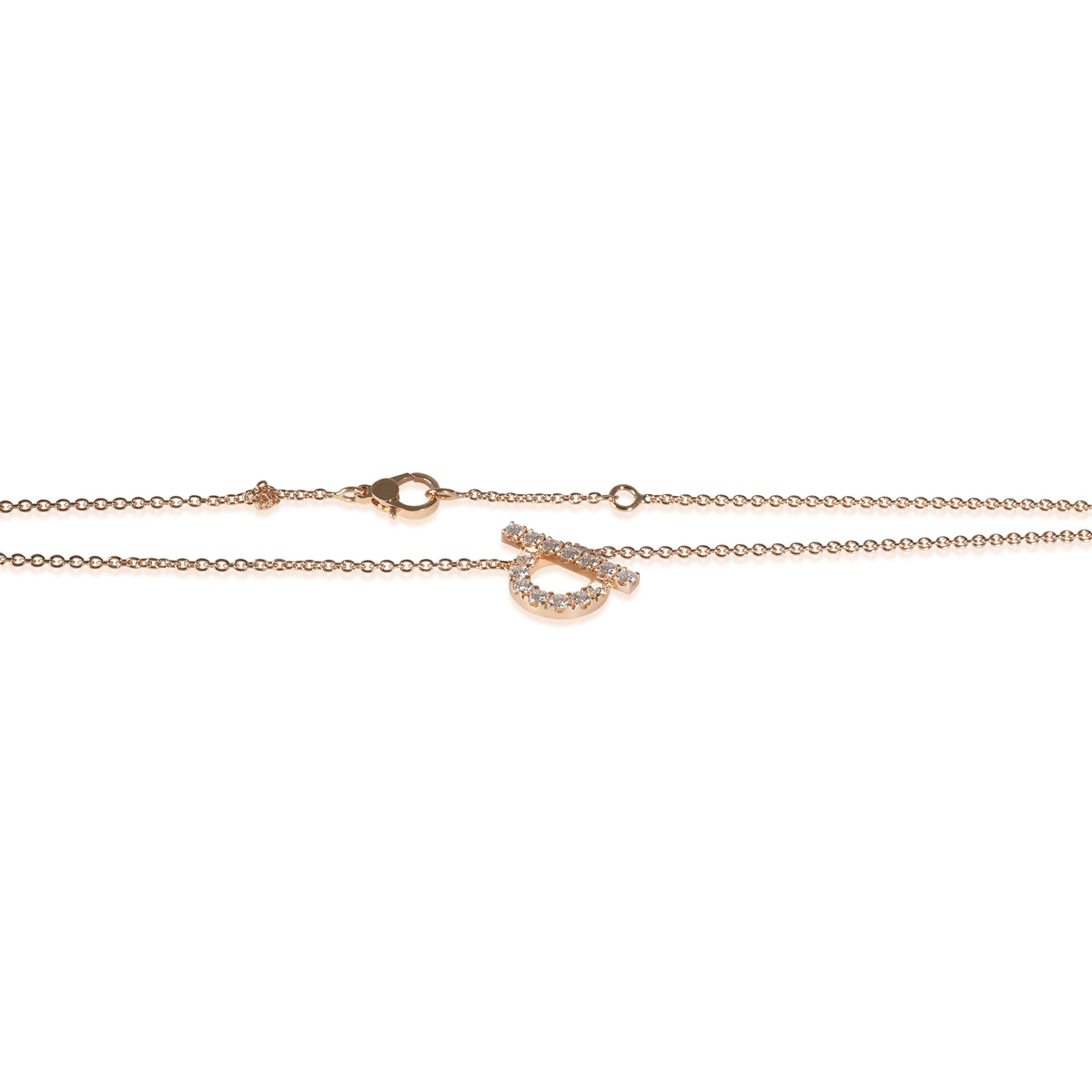 Finesse Pendant in 18k Rose Gold 0.46 CTW