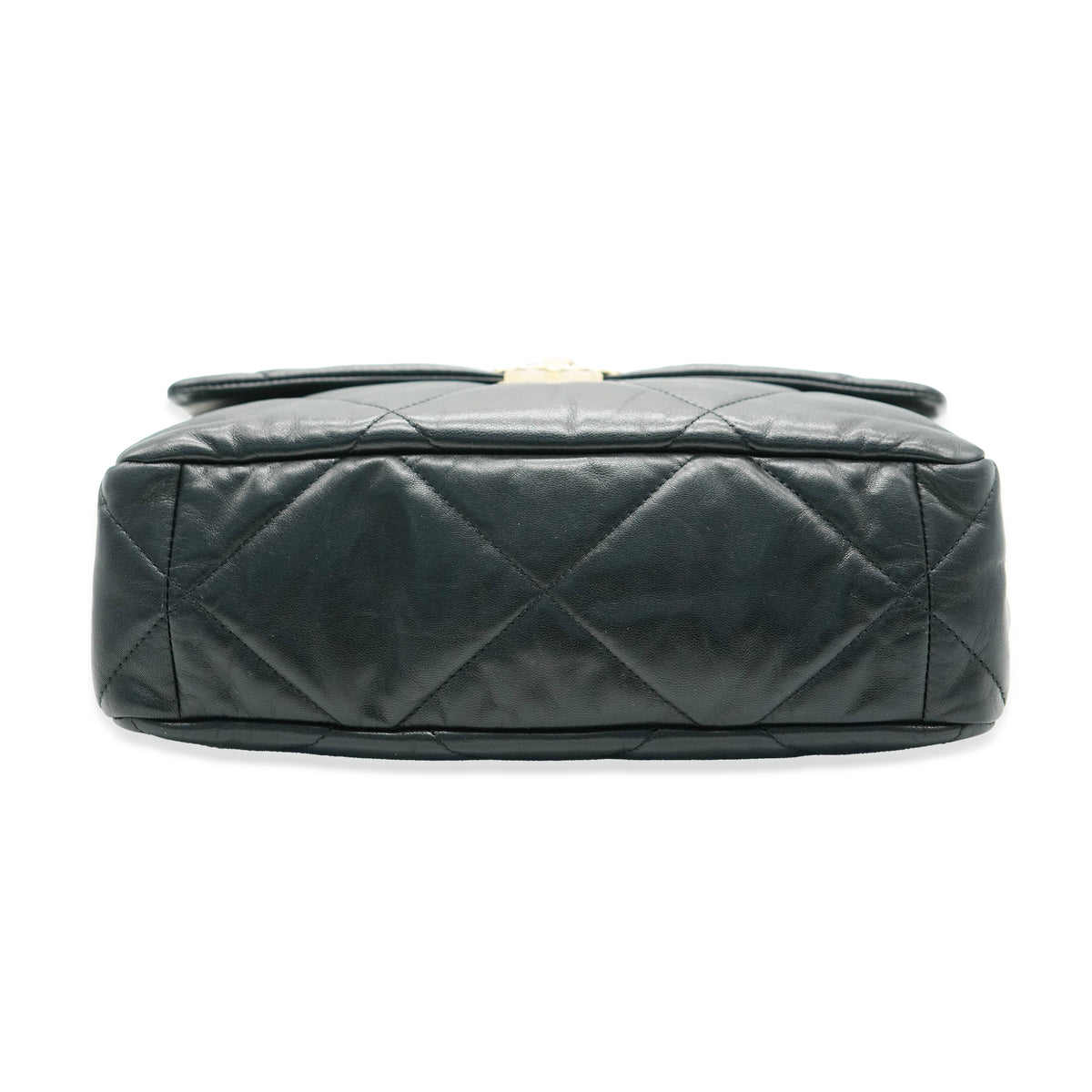 Black Quilted Lambskin Medium Chanel 19 Flap Bag