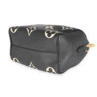 Black Beige Monogram Empreinte Speedy Bandouliere 25