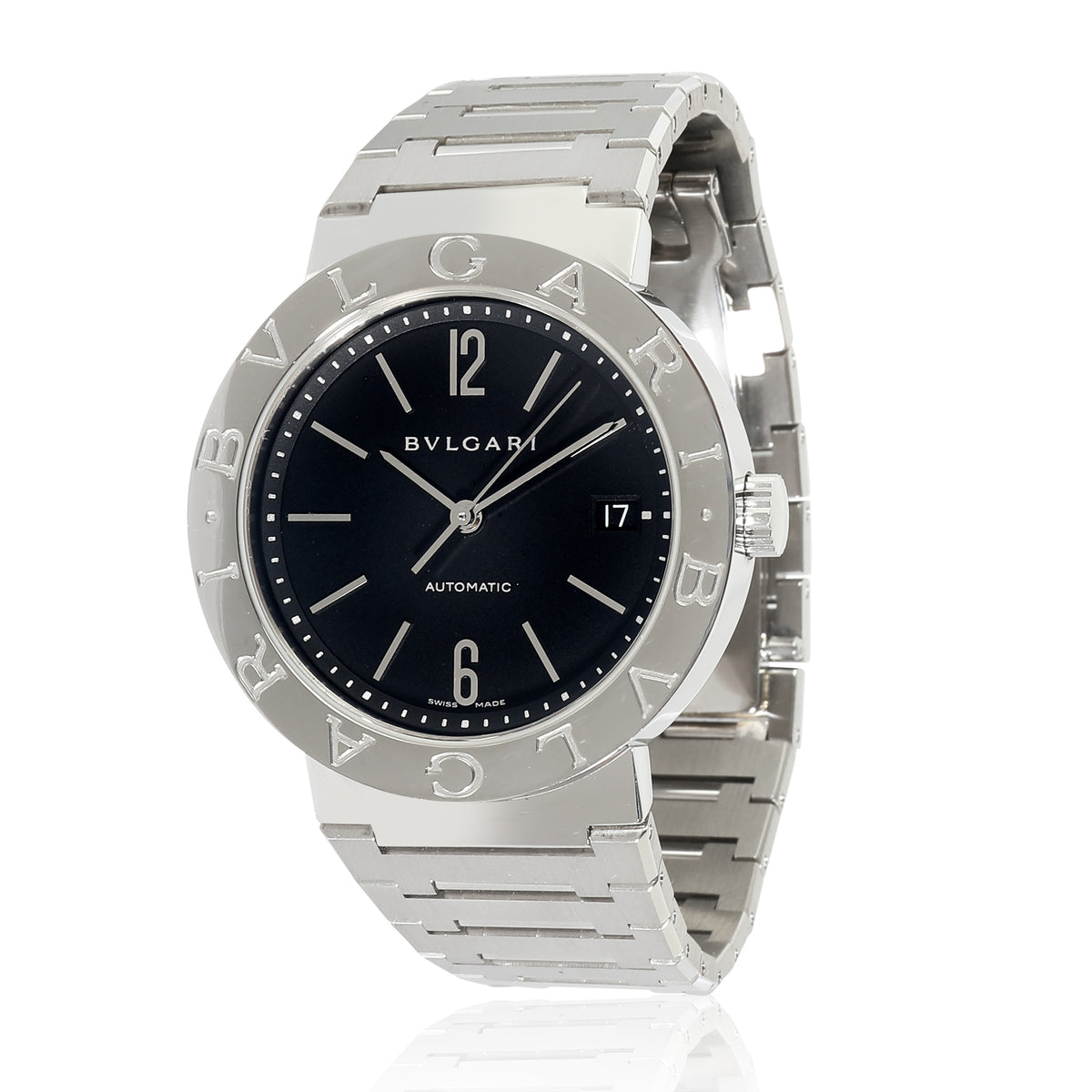 BVLGARI Bvlgari/Bvlgari BB 38 SS Auto Men's Watch in Stainless