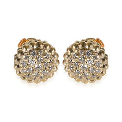 Perlee Earrings in 18k Yellow Gold 0.69 CTW